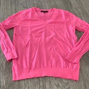 Pink Banana Republic Merino Wool sweater